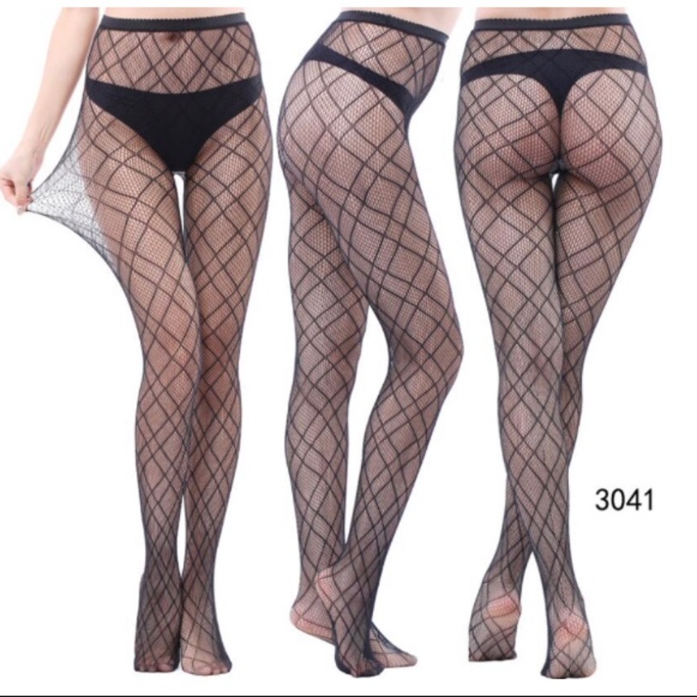 2/$13 🌈 fishnet tights hosiery pantyhose #3041